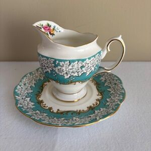 Royal Albert Enchantment Milk Jug and Saucer